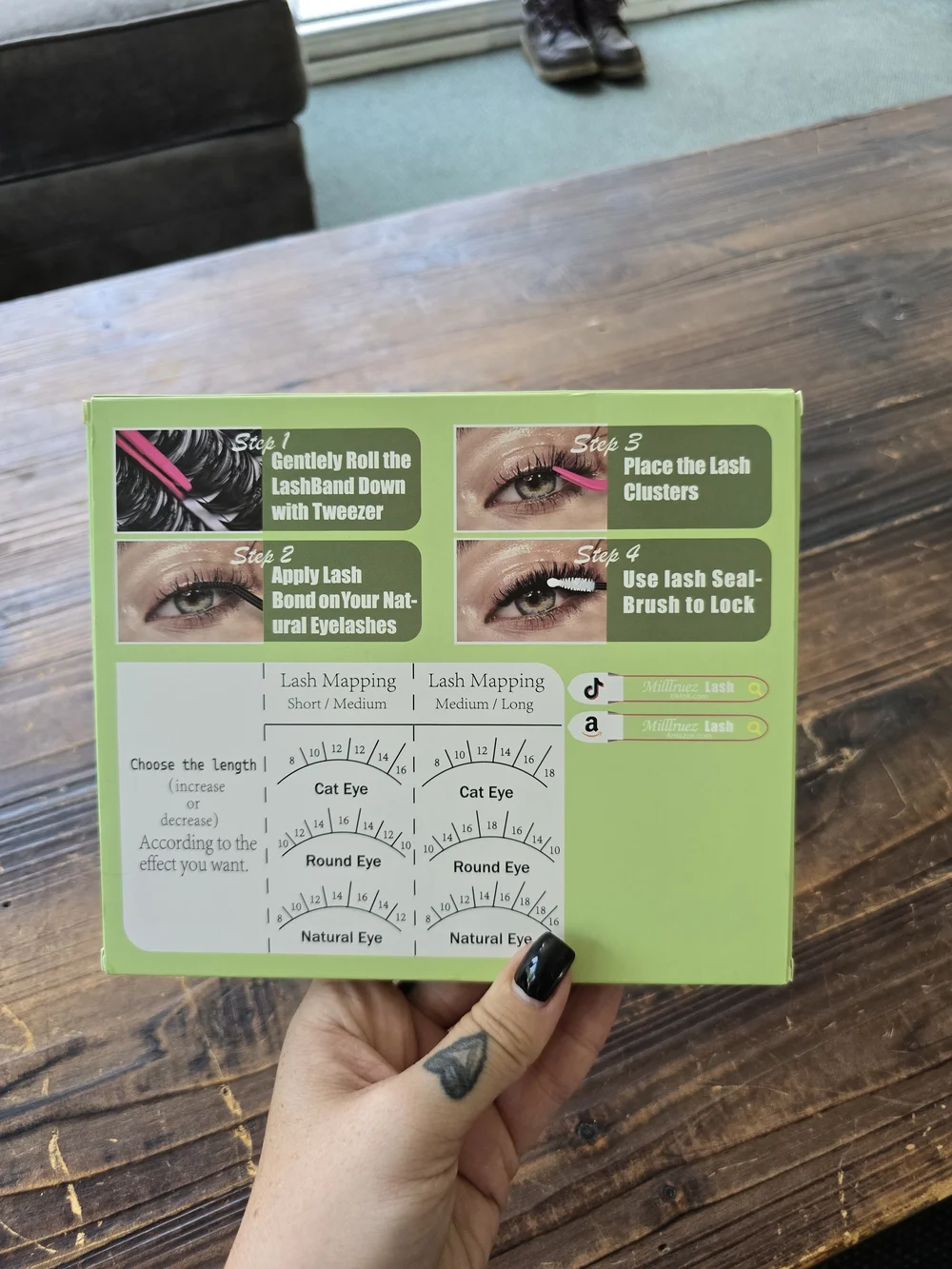 N/A clusters lashes